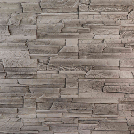 Монтре — декоративный гипсовый камень для внутренней отделки, фактура Скала, сланец